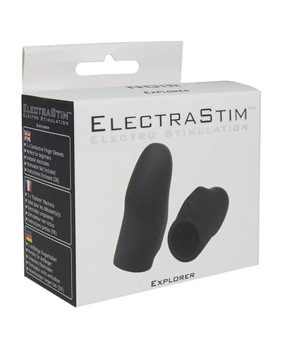 Cyrex Ltd. ElectraStim Explorer Electro Finger Sleeves - Black Kink & BDSM