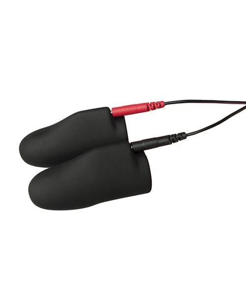 Cyrex Ltd. ElectraStim Explorer Electro Finger Sleeves - Black Kink &amp; BDSM