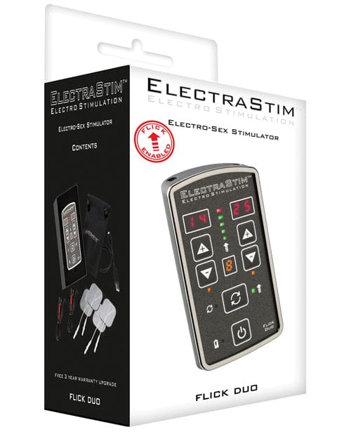 Cyrex Ltd. ElectraStim Flick Duo Stimulator Pack Em80-e Kink &amp; BDSM