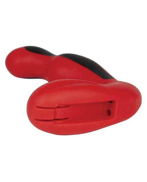 Cyrex Ltd. ElectraStim Silicone Fusion Habanero Prostate Massager - Red-Black Kink &amp; BDSM