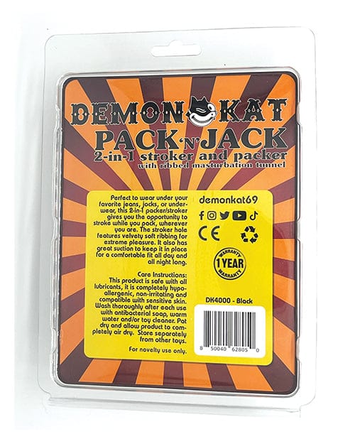 Daily Karma INC (demon Kat) Demon Kat Pack N Jack - Black More