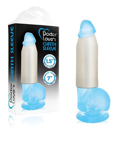 Deeva Doctor Love's 1.5" Girth Sleeve Translucent Penis Toys