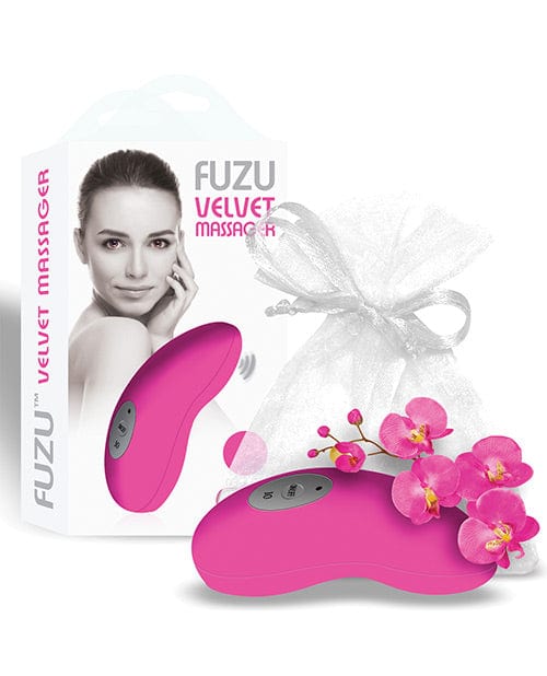 Deeva Fuzu Velvet Massager Pink Vibrators