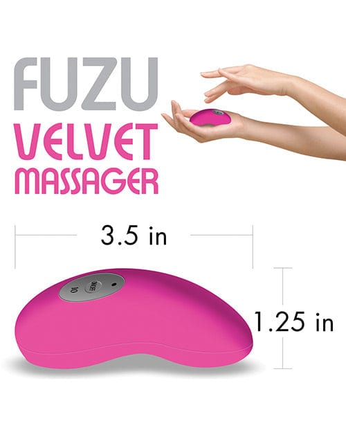Deeva Fuzu Velvet Massager Pink Vibrators