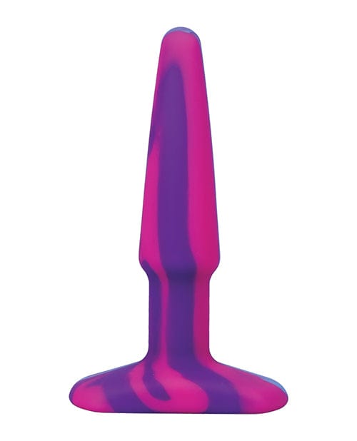 Doc Johnson A Play 4" Goovy Silicone Anal Plug - Multicolor-pink Anal Toys