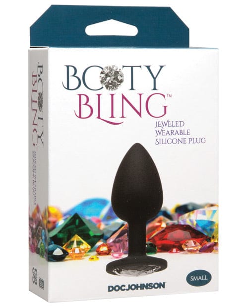 Doc Johnson Booty Bling Plug Silver / Small Anal Toys