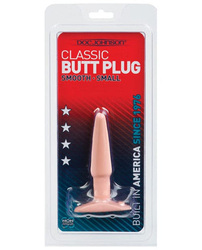 Doc Johnson Classic Butt Plug White / Small Anal Toys