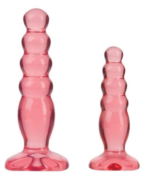 Doc Johnson Crystal Jellies Anal Delight Trainer Kit Anal Toys