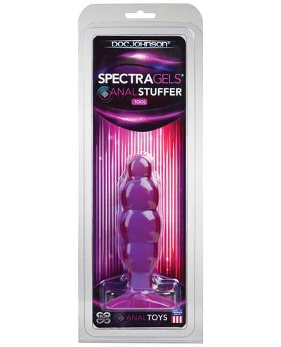 Doc Johnson Spectra Gels Anal Stuffer - Purple Anal Toys
