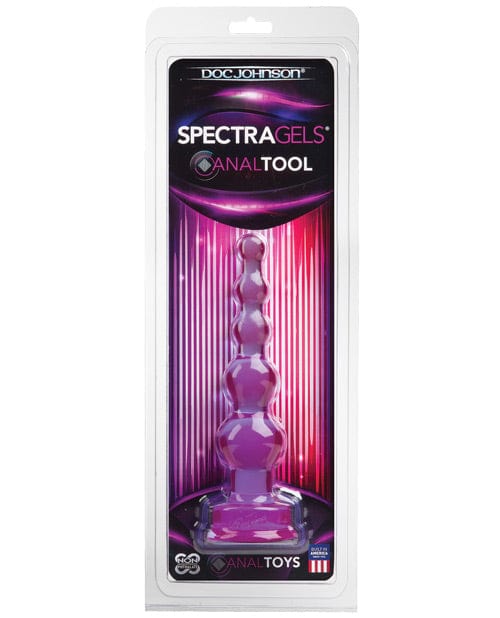 Doc Johnson Spectra Gels Anal Tool - Purple Anal Toys