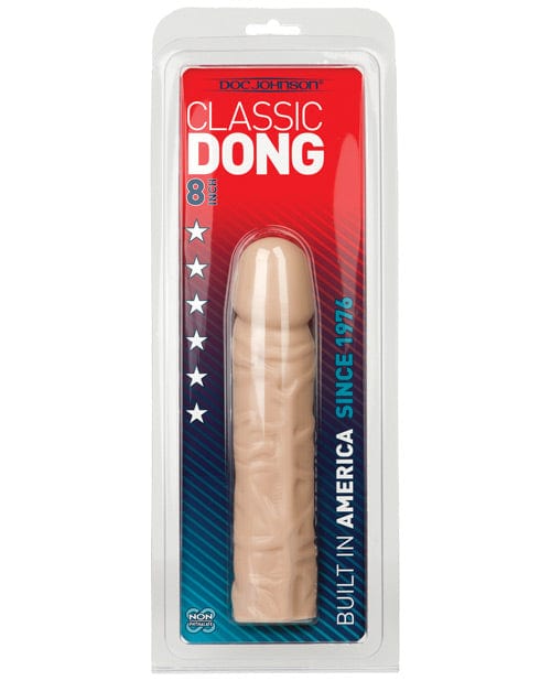Doc Johnson 8" Classic Dong White Dildos