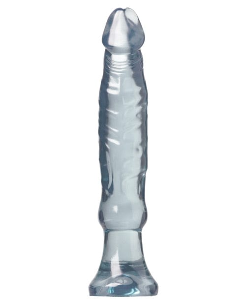 Doc Johnson Crystal Jellies 6" Anal Starter - Clear Dildos