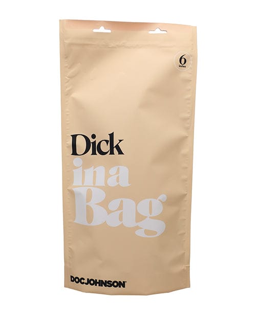 Doc Johnson In A Bag 6" Dick - Clear Dildos