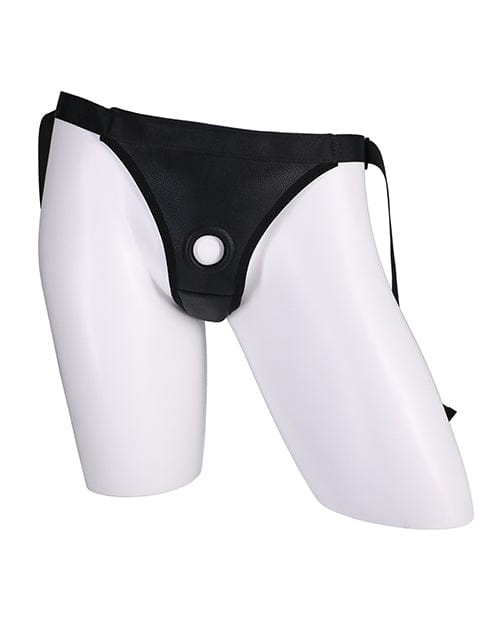 Doc Johnson In A Bag Harness &amp; Dong - Black Dildos