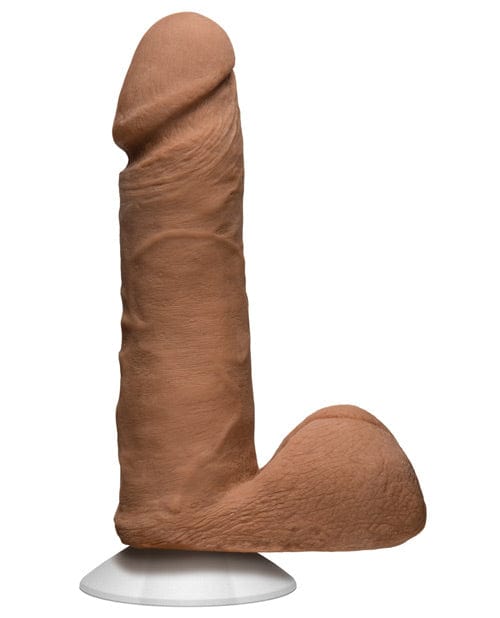 Noches Latinas Ultraskyn Pene Real Con Testiculos 6 Pulgadas - Caramel