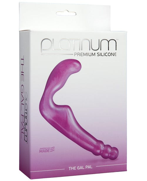Doc Johnson Platinum Silicone The Gal Pal - Purple Dildos