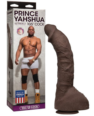 Doc Johnson Prince Yahshua Ultraskyn 10.5" Cock  - Chocolate Dildos