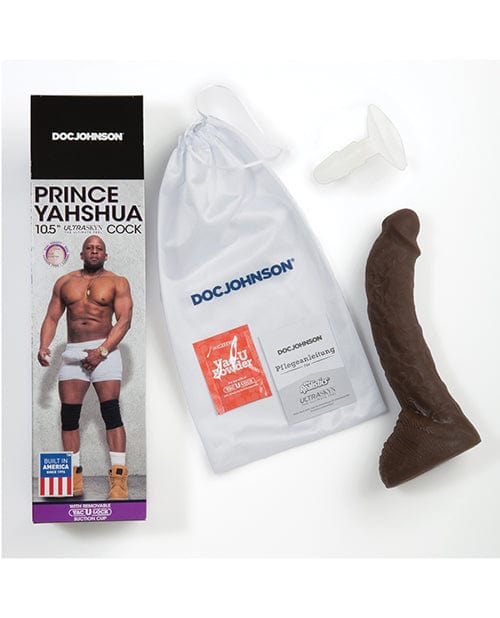 Doc Johnson Prince Yahshua Ultraskyn 10.5" Cock  - Chocolate Dildos