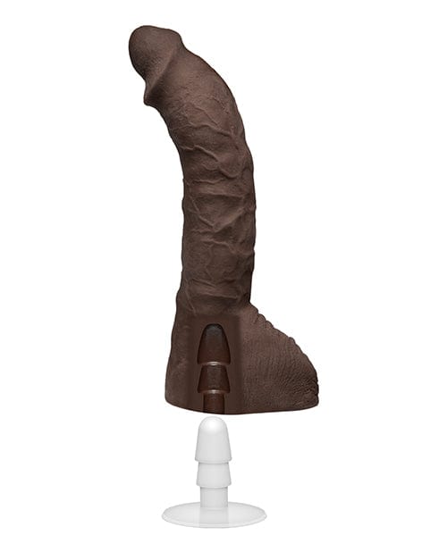 Doc Johnson Prince Yahshua Ultraskyn 10.5" Cock  - Chocolate Dildos