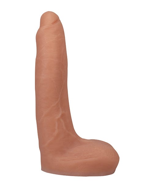 Doc Johnson Signature Cocks 8" Silicone Cock W/removable Vac-u-lock Suction Cup - Owen Grey Dildos