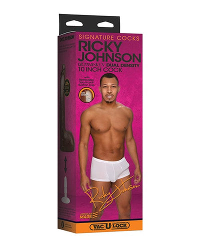 Doc Johnson Signature Cocks Ultraskyn 10" Cock with Removable Vac-U-Lock Suction Cup - Ricky Johnson Dildos