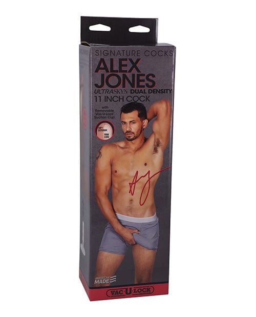 Doc Johnson Signature Cocks Ultraskyn 11" Cock W/removable Vac-u-lock Suction Cup - Alex Jones Dildos