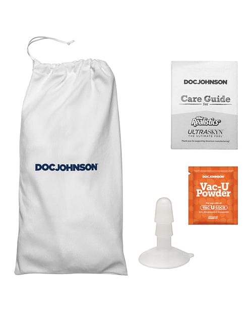 Doc Johnson Signature Cocks Ultraskyn 8.5" Cock with Removable Vac-U-Lock Suction Cup - Chad White Dildos
