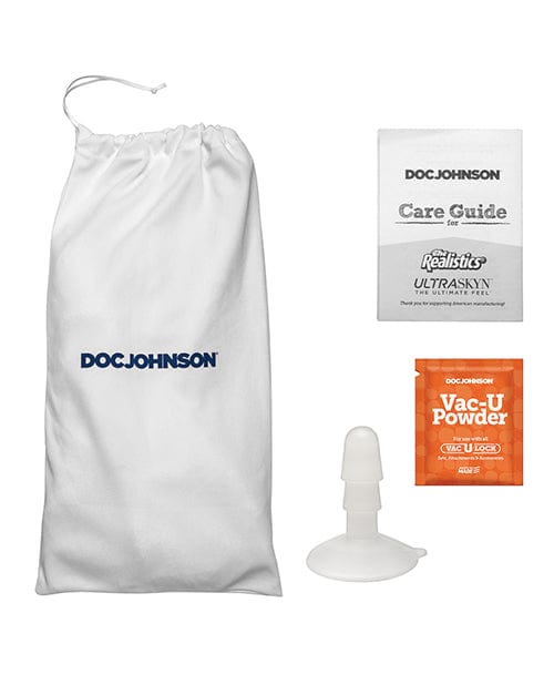Doc Johnson Signature Cocks Ultraskyn 8" Cock W/removable Vac-u-lock Suction Cup - Quinton James Dildos
