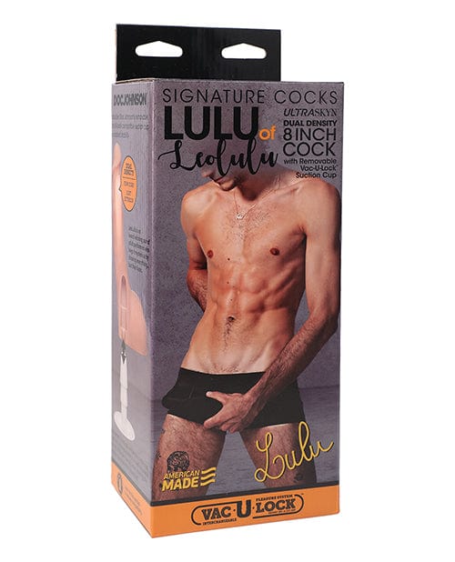 Doc Johnson Signature Cocks Ultraskyn 8" Cock with Removable Vac-U-Lock Suction Cup - Lulu Of Leolulu Dildos
