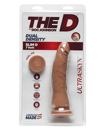 Doc Johnson The D 7" Thin D Caramel Dildos