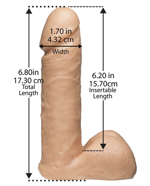 Doc Johnson Ultra Harness 2 Set 3 Realistic Dong &amp; Powder Dildos