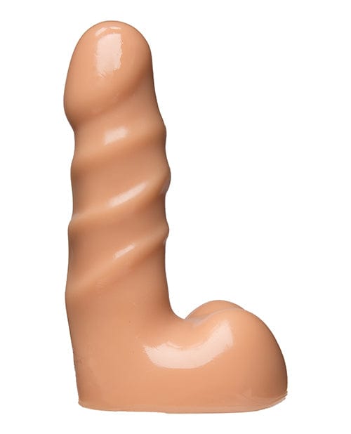 Doc Johnson Vac-U-Lock 5.5" Raging Hard On Realistic Cock - Flesh Dildos