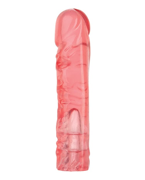 Doc Johnson Vac-U-Lock 8" Crystal Jellie Pink Dildos