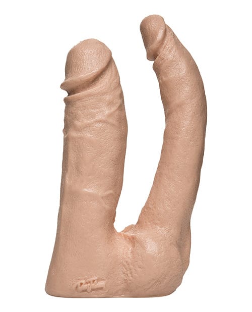 Doc Johnson Vac-U-Lock Double Penetrator - White Dildos