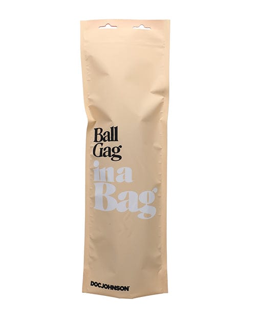 Doc Johnson In A Bag Ball Gag - Black Kink &amp; BDSM