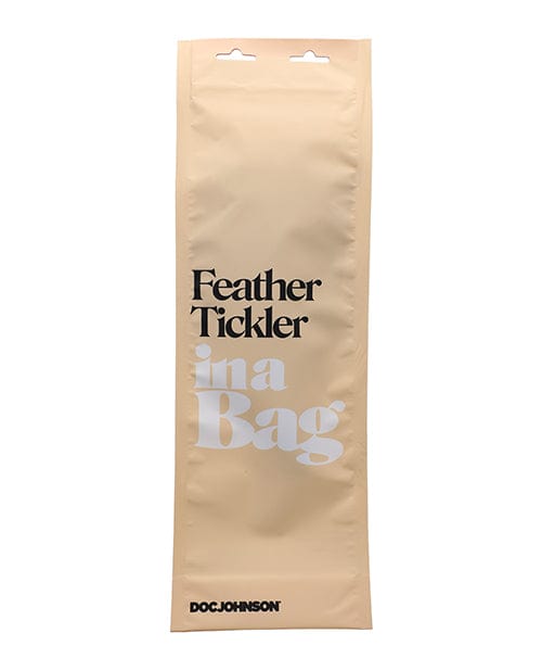 Doc Johnson In A Bag Feather Tickler - Black Kink &amp; BDSM