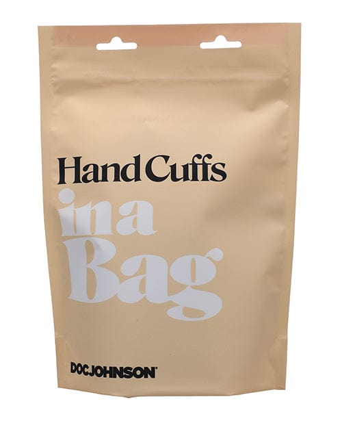 Doc Johnson In A Bag Handcuffs - Black Kink &amp; BDSM