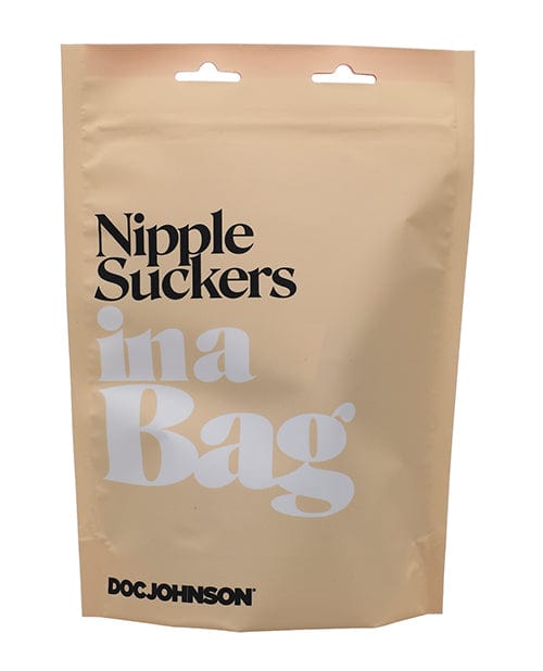 Doc Johnson In A Bag Nipple Suckers - Black Kink &amp; BDSM