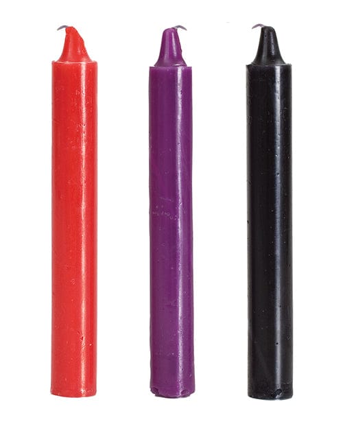 Doc Johnson Japanese Drip Candles - Pack Of 3 Kink &amp; BDSM
