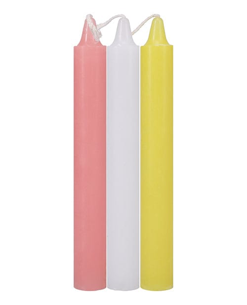 Doc Johnson Japanese Drip Candles - Pack Of 3 Kink &amp; BDSM