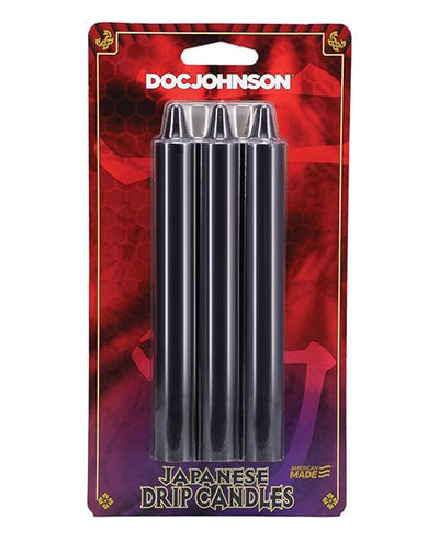 Doc Johnson Japanese Drip Candles - Pack Of 3 Purple Kink & BDSM