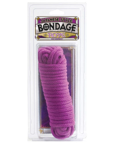 Doc Johnson Japanese Style Bondage Cotton Rope Purple Kink & BDSM