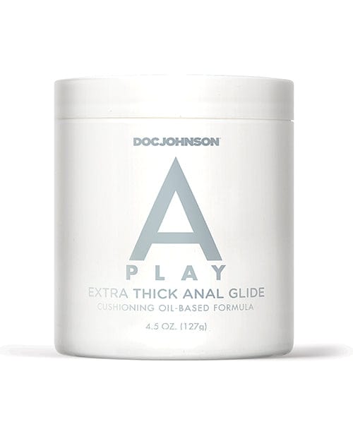 A Play Extra Thick Anal Glide with Cushioning Oil Based Formula - 4.5 oz.