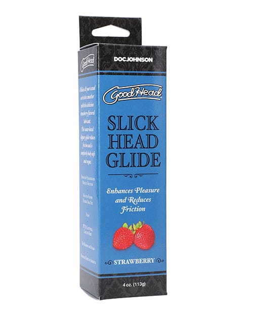 Doc Johnson Goodhead Slick Head Glide - 4 Oz Strawberry Lubes