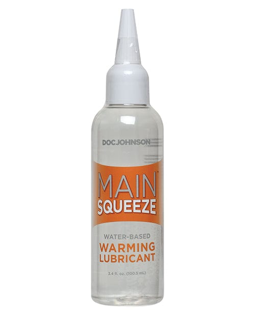 Main Squeeze Warming Water-based Lubricant - 3.4 Oz.