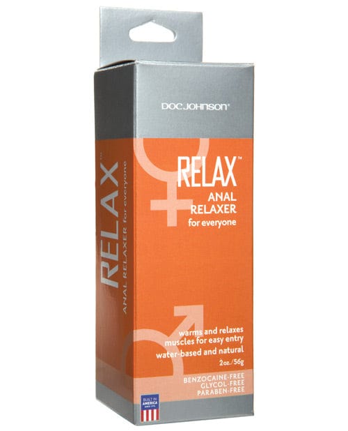 Doc Johnson Relax Anal Relaxer - 2 Oz. Tube Lubes