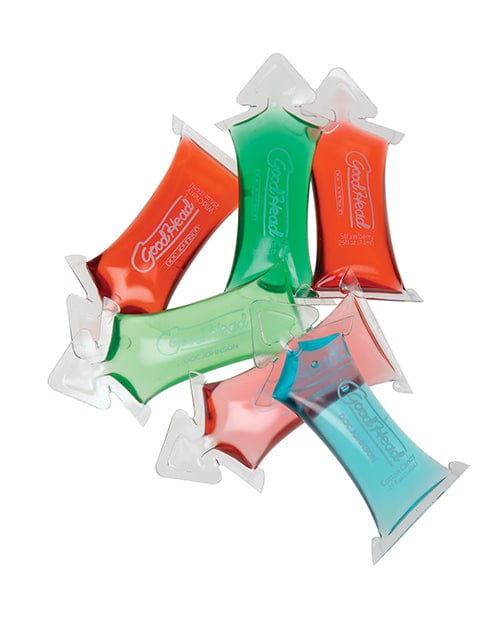 Doc Johnson Good Head - .25 Oz. Pillow Asst. Flavors Pack Of 6 More