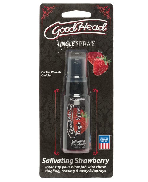 Doc Johnson Good Head Tingle Spray Salivating Strawberry More