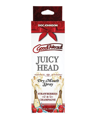 Doc Johnson Goodhead Juicy Head Dry Mouth Spray Strawberries & Champagne More