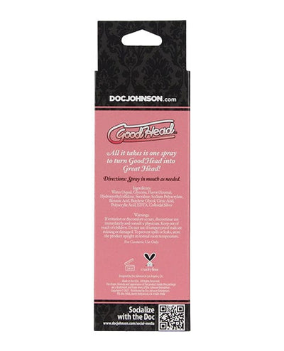 Doc Johnson Goodhead Wet Head Dry Mouth Spray - 2 Oz More